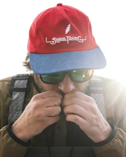 Best Grateful Dead Double Haul Corduroy Cap Women Caps & Trucker Hats|Caps & Trucker Hats