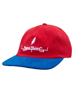 Best Grateful Dead Double Haul Corduroy Cap Women Caps & Trucker Hats|Caps & Trucker Hats