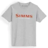 Outlet Kid's Simms Logo T-Shirt Kids Shirts & T-Shirts