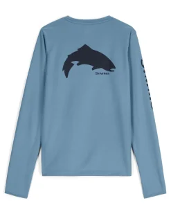 Kid's Solar Tech Crewneck Women Shirts & T-Shirts|Ocean