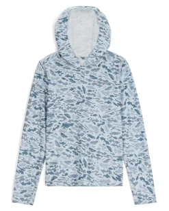 Kid's Solar Tech Hoody Women Ocean|Ocean