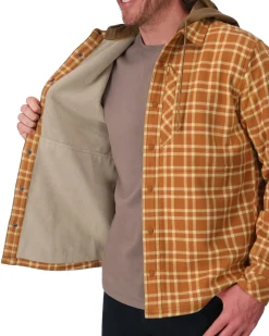 New Men's Coldweather Hooded Shacket Lifestyle|Long Sleeves