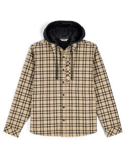 New Men's Coldweather Hooded Shacket Lifestyle|Long Sleeves