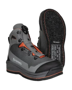 Hot Men's Guide BOA Wading Boot - Felt Sole Wading Boots