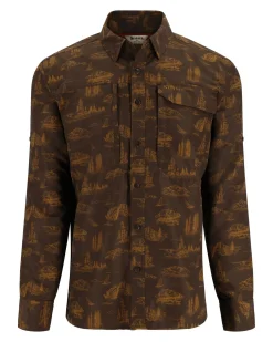 Online Men's Guide Fishing Shirt 2024 Long Sleeves