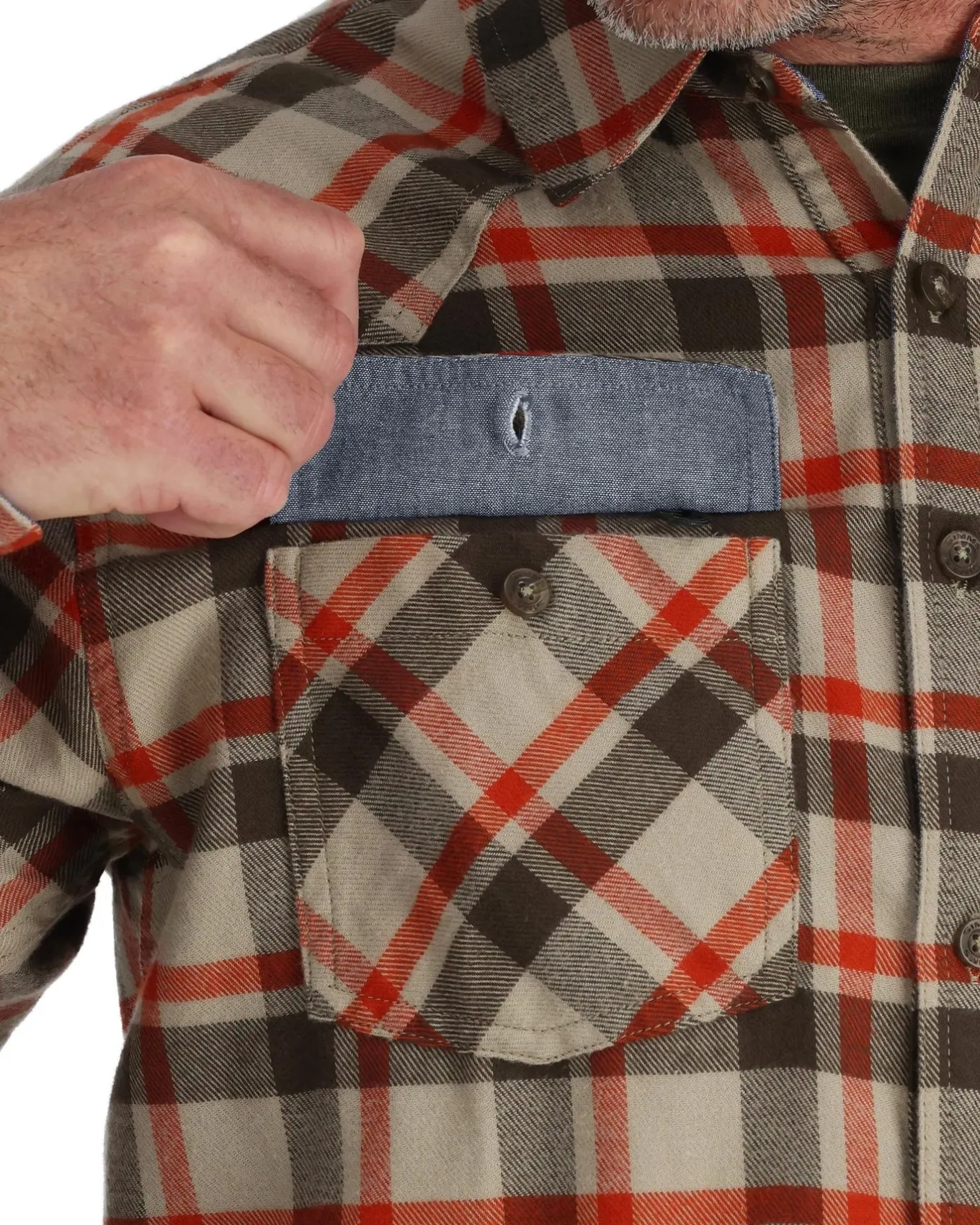 Clearance Men's Santee Flannel Long Sleeves