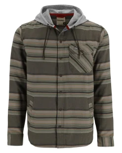 Hot Men's Santee Flannel Hoody Lifestyle|Hoodies
