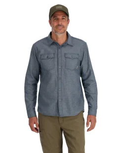 New Men's Shoal Flannel Shirt Long Sleeves