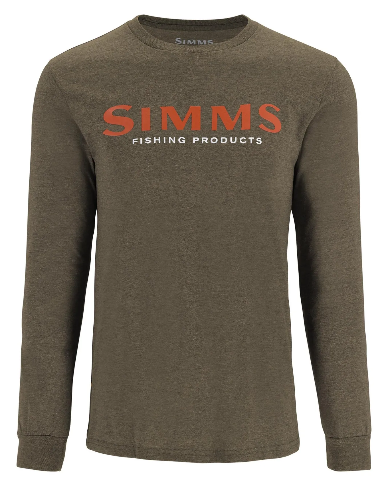 Hot Men's Simms Logo LS Shirt Long Sleeves