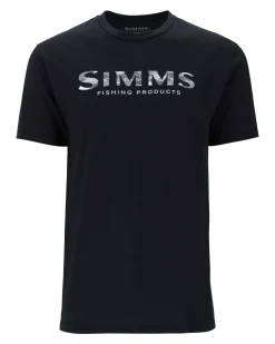 Sale Men's Simms Shroud Fill Logo T-Shirt T-Shirts|Short Sleeves