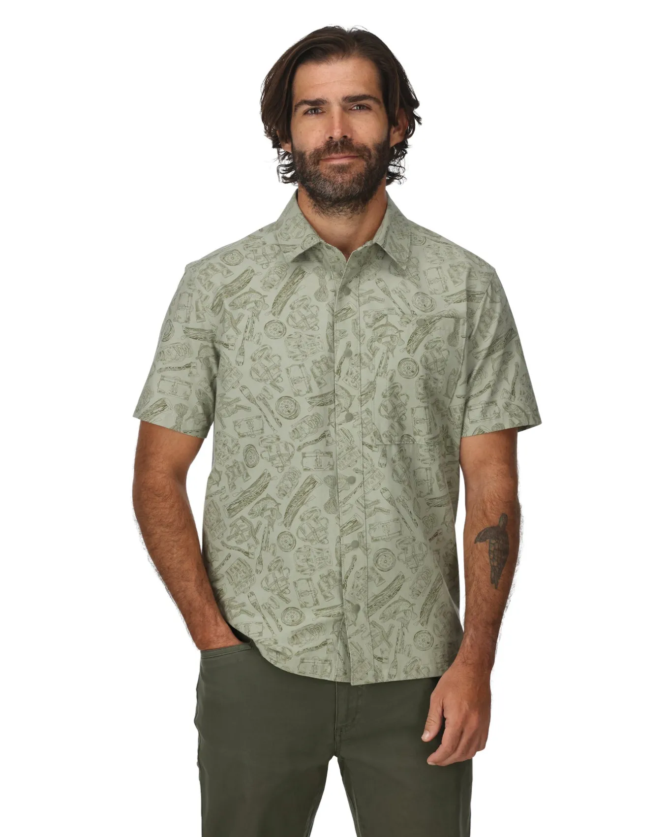 New Men's Tailout SS Shirt Women Ocean|Ocean