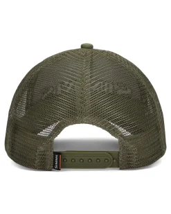 Best Single Haul Trucker - Back Eddy Camo Fill Women Caps & Trucker Hats|Caps & Trucker Hats