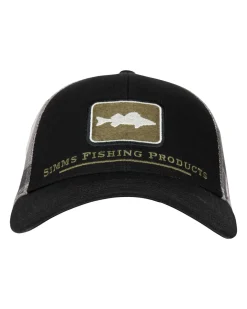 Walleye Icon Trucker Hat Women Caps & Trucker Hats|Caps & Trucker Hats