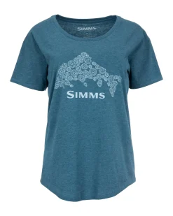 Sale Women's Floral Trout T-Shirt Women T-Shirts