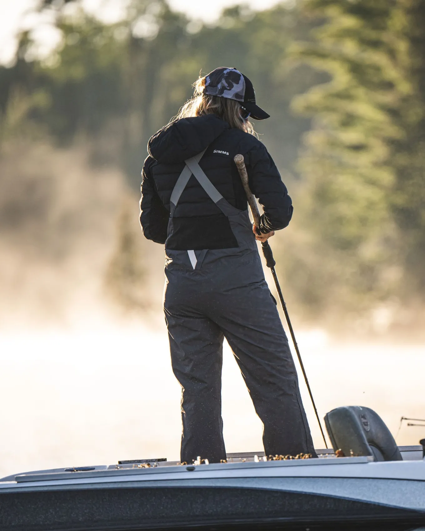 Women's Simms Challenger Fishing Bib Women Lake|Lake