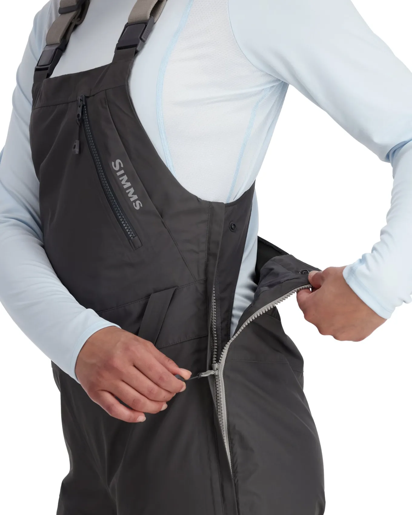 Women's Simms Challenger Fishing Bib Women Lake|Lake