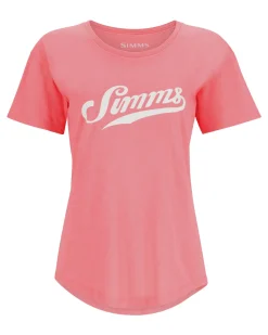Hot Women's Simms Script T-Shirt Women T-Shirts