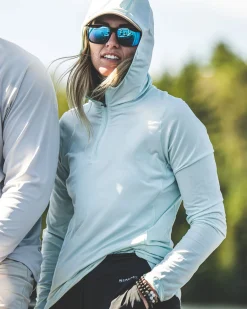 Hot Women's SolarFlex® 1/4 Zip Hoody Women Sun Hoodies & Shirts|Hoodies
