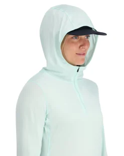 Hot Women's SolarFlex® 1/4 Zip Hoody Women Sun Hoodies & Shirts|Hoodies