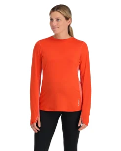 Outlet Women's SolarFlex® Crew Women Sun Hoodies & Shirts