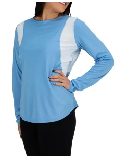 New Women's SolarVent Crew Women Long Sleeves|Sun Hoodies & Shirts